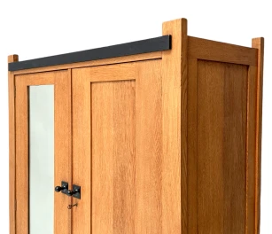 Art Deco Modernist Armoire or Wardrobe by Hendrik Wouda for Pander, 1924